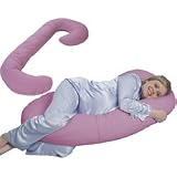 Leachco Snoogle Deluxe Total Body Pillow Color: Mauve