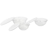Pyrex Serveware Weave 6-Piece Bowl Set with Lids