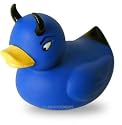 Blue Devil Duck Rubber Duckie