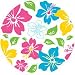 Wall Pops Removable Designs Island Fusion Pink Dot