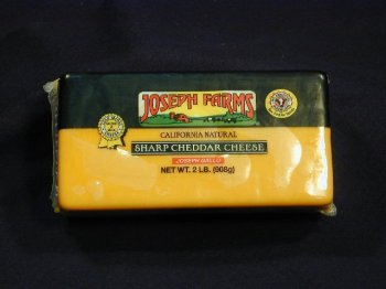 California Sharp Cheddar - 2 LB Loaf by Cheese Express