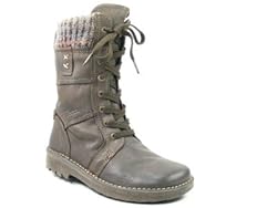 Camel active Schuhe Damen Stiefel Wollfutter Ontario peat 210-22-02, Schuhgröße:EUR 42