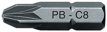 PB Screwdriver bits for Pozidriv screws size:3