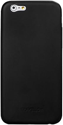 iPhone 6 Plus Case,iPhone 6S Plus Case, Travellor Slim Fit Shock Defender Full Body Protective Cover Case+[Naked Shield][Clear] Slim Fit Crystal Clear Case for iPhone 6/6S (iPhone 6/6s plus, Black)