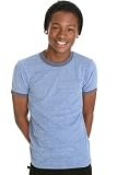 Alternative Apparel Navy Blue Heather Ringer T Shirt 31EYNmTCB4L. SL160 Alternative Apparel Navy Blue Heather Ringer T Shirt