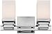 Bennett Collection Chrome 13 Wide Bathroom Wall Light
