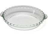 Pyrex 6001009 9-1/2-inch Glass Pie Plate