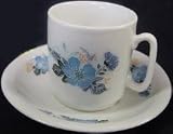 Demitasse cups and saucers set of 6 for Greek Coffee/Espresso