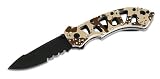 Eigenschaften Buck  / Buck Einhandmesser, Stahl 420HC, Aluminium-Heft, Camo-Design, Clip