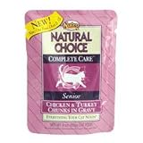Nutro Natural Choice Complete Care Senior Cat Chicken & Turkey Food Pouch