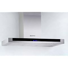 Dunstabzugshaube Inselhaube mit Sensor-Touch LED Display