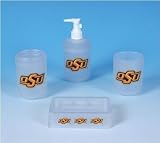Oklahoma State Cowboys Bathroom 4 Piece Frosty Bath ... thumbnail
