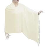 Handmade Plain Cotton Stole Casual And Evening Wear For Her From India (Free Shipping) Stle0081