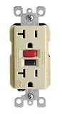 Leviton #B01-07899-0RI 20A Ivory DPLX Receptacle