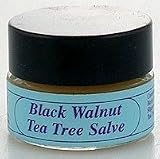 WiseWays Herbals - Black Walnut Tea Tree Salve .25 oz - Salves for Natural Skin Care