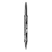 NYX PROFESSIONAL MAKEUP Two Timer Dual Ended Eyeliner, Jet Black, 0.04 Ounce
