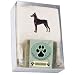 Single Gift Box with Doberman Soap & Towel