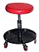 Tools & Hardware : Td Industrial Adjustable Roller Creeper Seat Mechanics Stool
