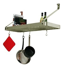 <b>Enclume PR8a-SS Deep Bookshelf Premier Wall Rack, Stainless Steel</b>