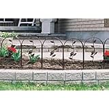 Vineyard Triple Arch Edging - Hammertone Green by Patrician Products