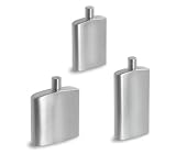 Blomus 68709 Stainless steel hip flask 105 ml 3.55 oz