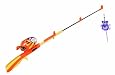 Fat Cat Catfisher Fishing Rod and Reel with 2 Catnip Lures