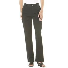 Cherokee® 5-Pocket Twill Pants - Ebony
