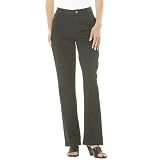 Cherokee® 5-Pocket Twill Pants - Ebony