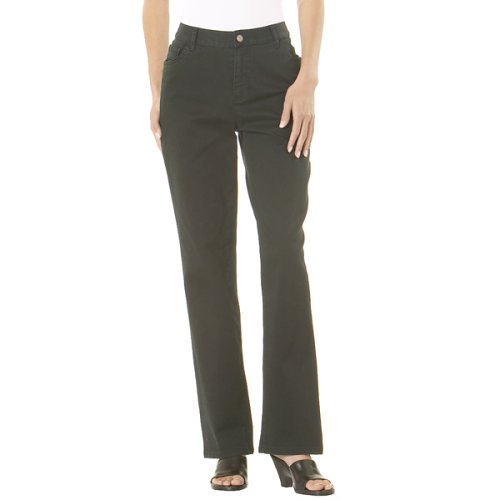 Cherokee® 5-Pocket Twill Pants - Ebony