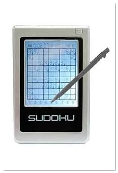Sudoku Puzzle With Modernized Touch Screen PDA