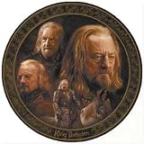 Lord of The Rings Theoden Collectors Cerramic Plate