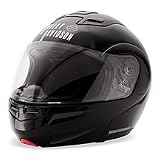 Harley Davidson Mens System Full Face Helmet. Constructed of an aerodynamic fiberglass shell with a...