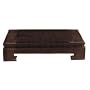Black square stand, 3"