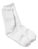 Hanes Sport Womens Crew Socks 6 Pack, 5-9-White