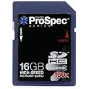 Prospec 16GB 150x SDHC Class 6 Memory Card
