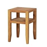 MODERN 100% SOLID OAK CONTEMPORARY 'BROOKLYN' SMALL END / LAMP / SIDE / BEDSIDE TABLE ~ OA066 BY COACH HOUSE