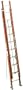 Werner D6228-2 300-Pound Duty Rating Fiberglass Flat D-Rung Extension Ladder, 28-Foot