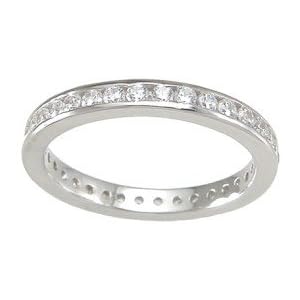 Sterling Silver Womens Eternity