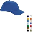 Big Accessories - 6-Panel Brushed Twill Structured Cap (BX001)
