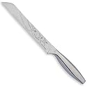 CulinHome Decor Collection 8-Inch Hibiscus Bread Knife