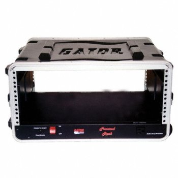 Gator GRR-4PL-US Powered Deluxe Roller Rack 4U