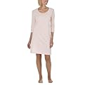 Gilligan & O'Malley&reg; 3/4 Sleeve Sleep Tee - Lily Pink