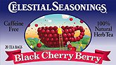Celestial Seasonings Black Cherry Berry Herb Tea 20 Tea Bags by Celestial Seasonings
