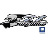 Chevy Z71 Checkered Racing Flag Truck & SUV Offroad Decals by Weston Signs