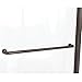 Basco A0583-60CLOR Celesta Sliding Shower Door, Oil Rubbed Bronze, 56-60 in. Wide x 71.25 in. high