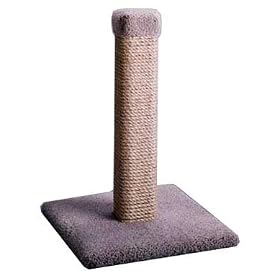 Straight Sisal Post : Color SPECKLED SAND : Size 32 INCHES