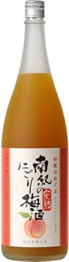 和歌のめぐみ「南紀の完熟にごり梅酒」1.8L