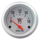 Silver 2 5/8 Voltmeter 8-16 Volts