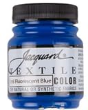 FLOURESCENT BLUE TEXTILE PAINT