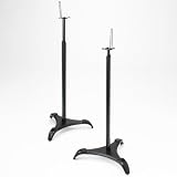 Adjustable Speaker Stands - Black